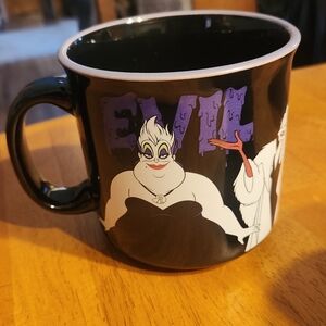 Evil Disney Villains Maleficent, Ursula, Cruella Large Coffee Mug